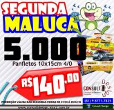 SEGUNDA DO PANFLETO: 5000 10X14CM 4/0